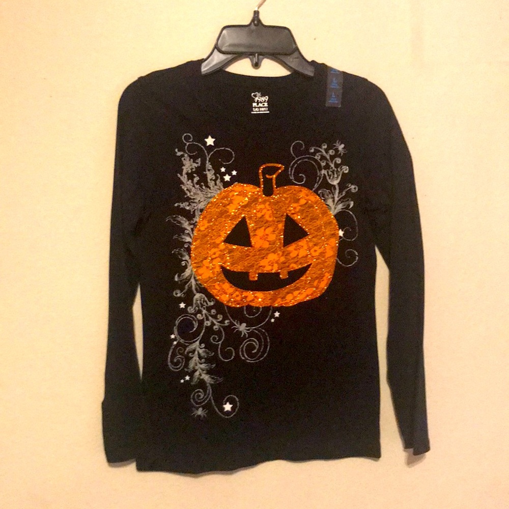 long sleeve kids halloween shirt